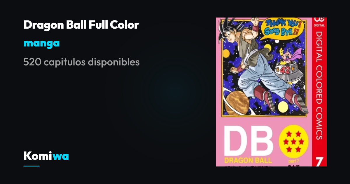 Leer manga Dragon Ball Full Color Online | Komiwa
